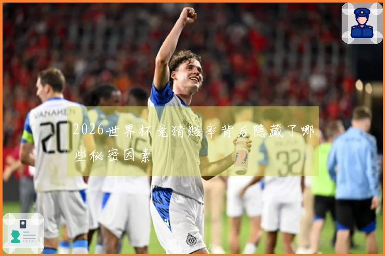 2026世界杯竞猜赔率背后隐藏了哪些秘密因素
